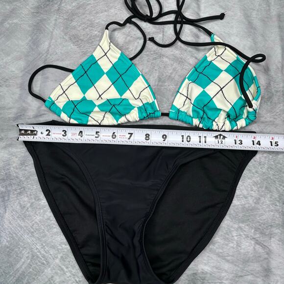 Lot 6 Bikini Swim Suit 3 Tops 3 Bottoms Women M Water Sports Beach Volleyball - Picture 4 of 13